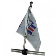 Sea-Dog 17" Flag Pole with Rail Mount