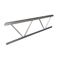 Patriot Docks Aluminum Dock End Rail 4' Patriot Docks Aluminum Dock End Rail 4'
