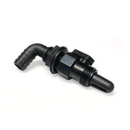 T-H Marine 90 Degree Aerator Spray Head with Shut Off Valve