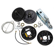 Complete Single Axle Boat Trailer Brake Kit Uni-Servo
