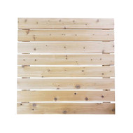 Cedar 4' x 4' Deck Panel