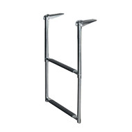 JIF Over Platform Telescoping Stainless Steel Ladder JIF Over Platform Telescoping Stainless Steel Ladder