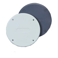 Beckson High Impact Boat Panel Cover Plate shown in both color options
