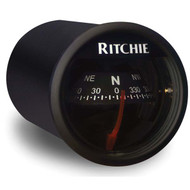 Ritchiesport X-21 In- Dash Marine Compass - Black