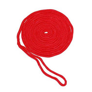 Aamstrand Double Braid Nylon Colored Dock Lines - Red