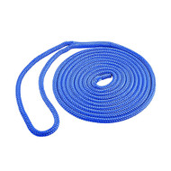 Aamstrand Double Braid Nylon Colored Dock Lines - Blue