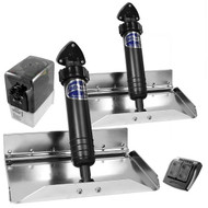 Bennett ST9 Sport 9" x 12" Hydraulic Trim Tab Kit w/Euro Rocker Trim Tab Switch Bennett ST9 Sport 9" x 12" Hydraulic Trim Tab Kit w/Euro Rocker Trim Tab Switch