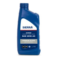 Sierra 25W-40 4-Stroke Conventional Marine Oil - Quart