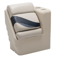 Wise® - Premier Pontoon 35 H x 24 W x 33.5 D Flip-Flop Seat