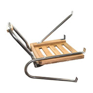 Whitecap Industries Outboard Teak Platform w/ Ladder