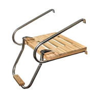 Whitecap Industries I/O Teak Swim Platform w/ Ladder Whitecap Industries I/O Teak Swim Platform w/ Ladder