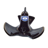 Greenfield Rubber Coated River Style Anchor - Black