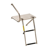Garelick Transom Platform w/ Telescoping Ladder Garelick Transom Platform w/ Telescoping Ladder