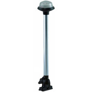 Perko 1637DP0CHR all-round white navigation light with vertical folding mount