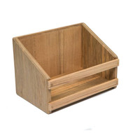 Whitecap Teak CD Rack Front Whitecap Teak CD Rack Front