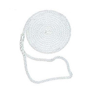 Aamstrand 3-Strand Twisted Nylon Fender Line - White Aamstrand 3-Strand Twisted Nylon Fender Line - White