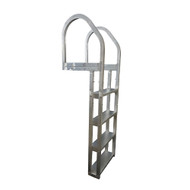 Patriot Docks Aluminum Wide 4-Step Ladder