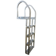 Patriot Docks Aluminum Wide 4-Step Ladder Image