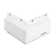 Hull Hugr White Dock Corner Bumper 12"
