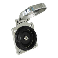 Marinco Stainless Cable TV/Internet Inlet Marinco Stainless Cable TV/Internet Inlet