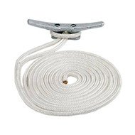 Sea-Dog Twisted Nylon Dock Line - White
