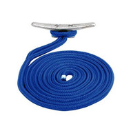 Sea Dog Braided Nylon Dock Line - Blue
