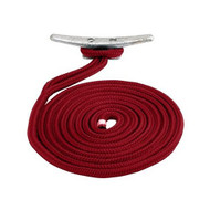 Sea Dog Braided Nylon Dock Line - Red
