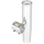 Lee's Clamp-On Rod Holder - Silver Aluminum - Horizontal Mount - Fits 1.050" O.D. Pipe Lee's Clamp-On Rod Holder - Silver Aluminum - Horizontal Mount - Fits 1.050" O.D. Pipe