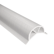 Dock Edge Piling Bumper - One End Capped - 6' - White Dock Edge Piling Bumper - One End Capped - 6' - White