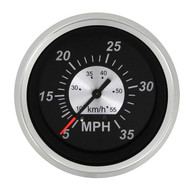 Sierra 67283P Black Sterling Series Speedometer Sierra 67283P Black Sterling Series Speedometer