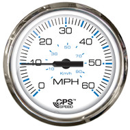 100-250176;F The Excellent Quality Faria Chesapeake White SS 2 Water Temperature Gauge 