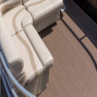 MariDeck Ultra FV Woven Vinyl Boat Flooring Installed 1