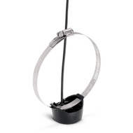 Humminbird XTM-9-H-T Dual Spectrum CHIRP Trolling Motor Transducer w\/Temp f\/HELIX