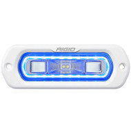 RIGID Industries SR-L Series Marine Spreader Light - White Flush Mount - White Light w\/Blue Halo RIGID Industries SR-L Series Marine Spreader Light - White Flush Mount - White Light w\/Blue Halo