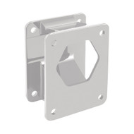 Minn Kota 3" Raptor Setback Bracket - White Minn Kota 3" Raptor Setback Bracket - White