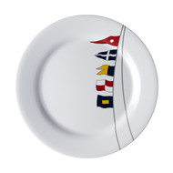 Regata 6 Piece Melamine Dinner Plate Set