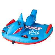 HO Sports 3 Rider Shark Towable Tube - side view HO Sports 3 Rider Shark Towable Tube - side view