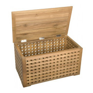 Whitecap Rhodes Teak Chest - Open