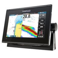 Simrad GO9 XSE Chartplotter\/Fishfinder w\/C-MA{ Discover Chart - No Transducer