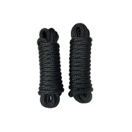 Gen3 Marine Double Braid Dock Line - Black (Pair)