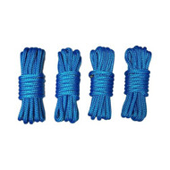 Gen3 Marine Double Braid 3/8" Dock Line - Blue (4 Pack)