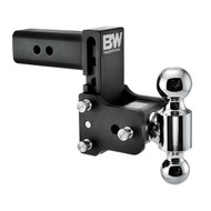  B&W Tow & Stow 2-Ball Mount - 2.5" Hitch, 5" Drop - Black
