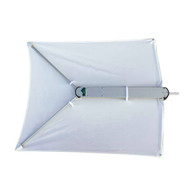 TACO ShadeFin White Boat Shade - Top