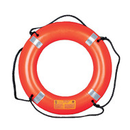 Mustang 30" Ring Buoy w\/Reflective Tape - Orange Mustang 30" Ring Buoy w\/Reflective Tape - Orange
