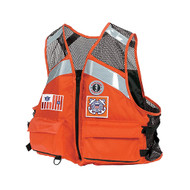 Mustang Industrial Mesh Vest - Orange - S\/M