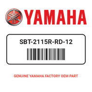 Yamaha SBT-2115R-RD-12 1/4"x4' Anchor Chain Red