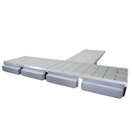 Patriot Docks Premium Floating Canal Dock w/ Poly Decking Image