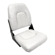 Wise 1461 Baja Series High Back Fishing Seat - Brite White
