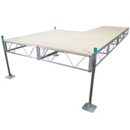 Patriot Docks Patio Dock w/ Tan Poly Decking Image