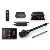 Garmin Reactor 40 Kicker Autopilot w\/GHC 50  Stainless Steel Tilt Tube